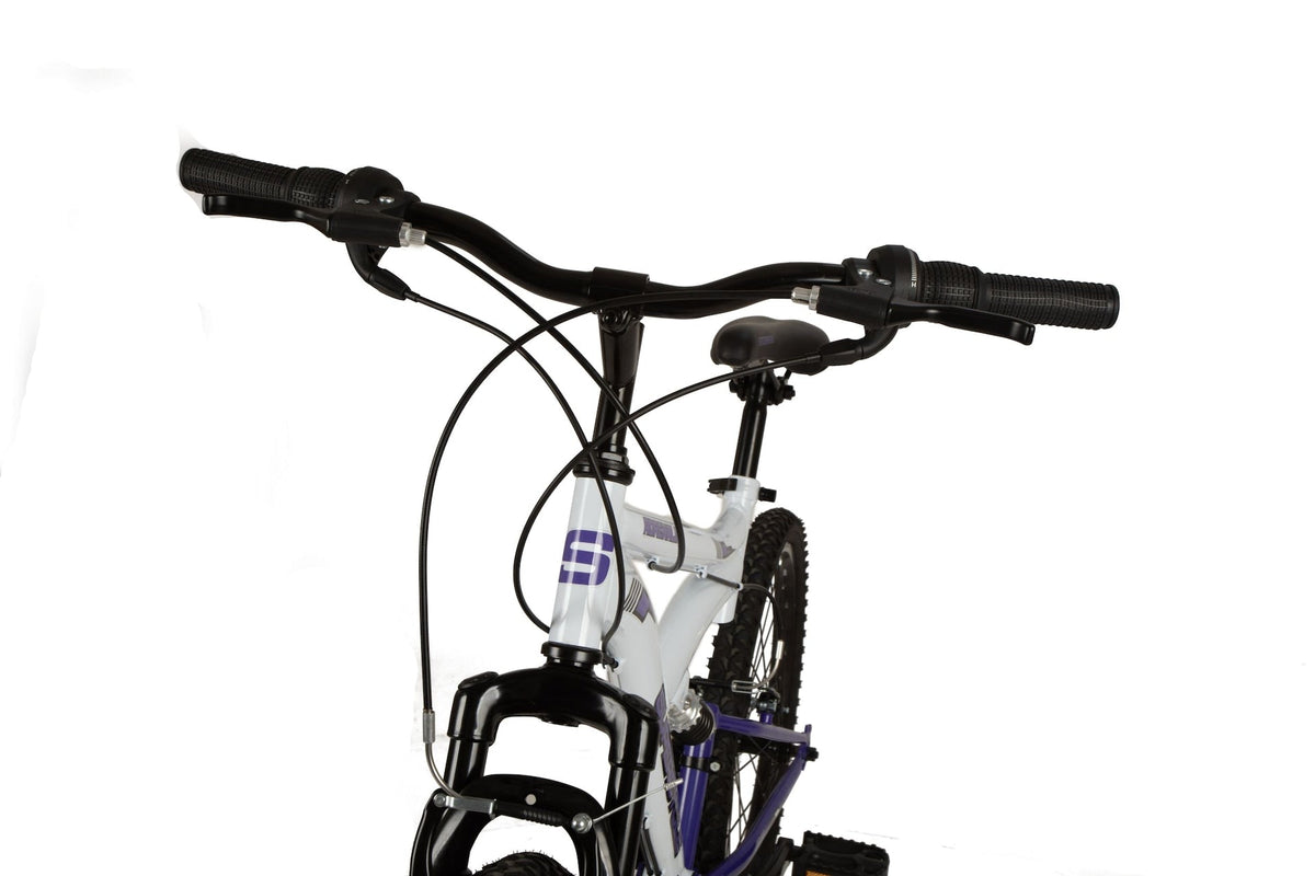 Adrenaline Youth DS Mountain Bike 24-in, White