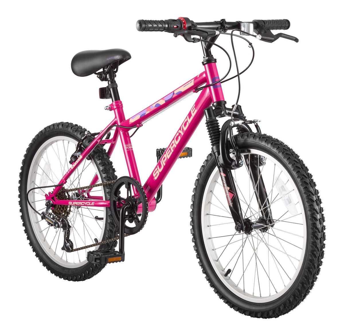 Impulse Youth HT Mountain Bike with 5-Speed Grip Shifting System, 20-in