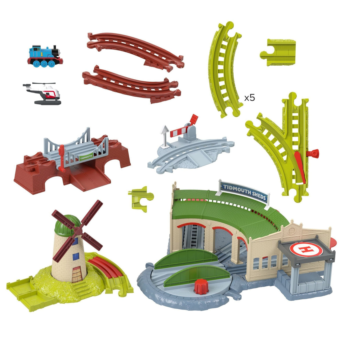 Tidmouth Sheds Pushalong Trackset