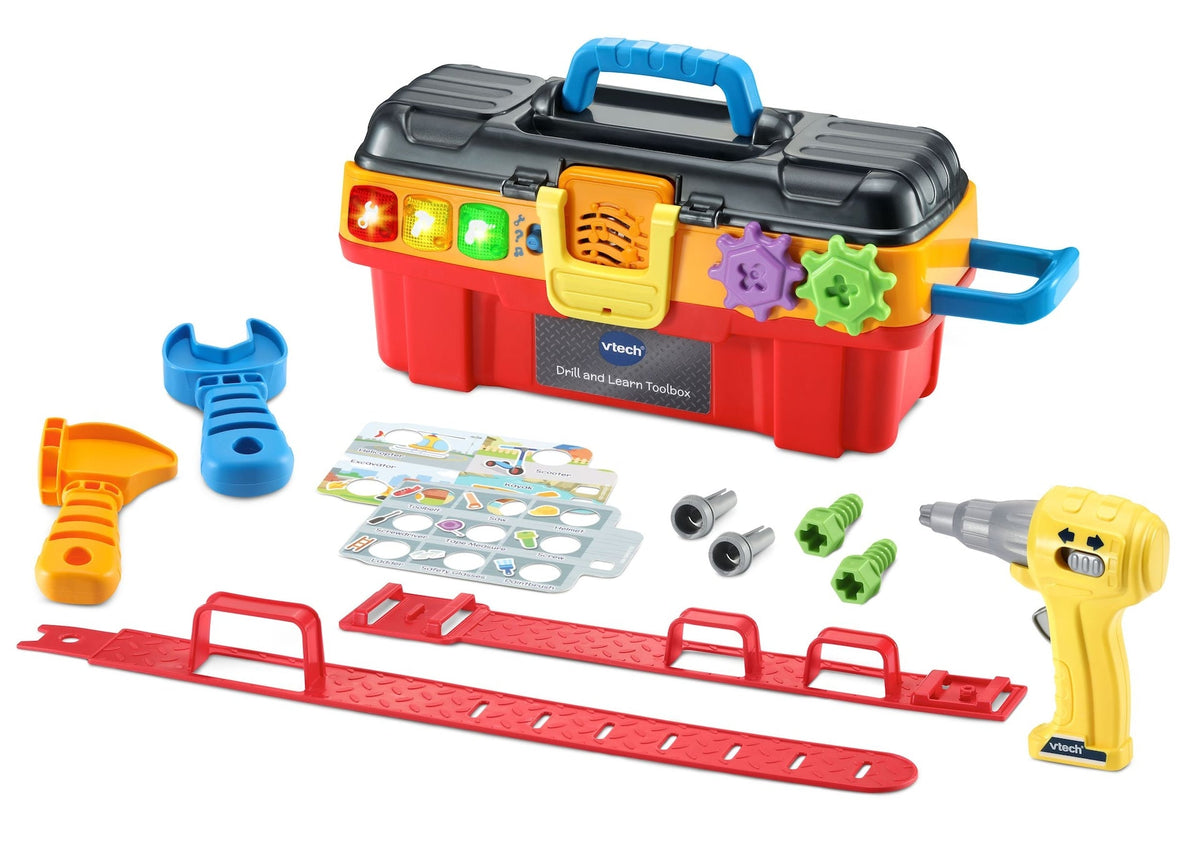 Drill & Learn Toolbox Pro, French Language Version, Battery Operated