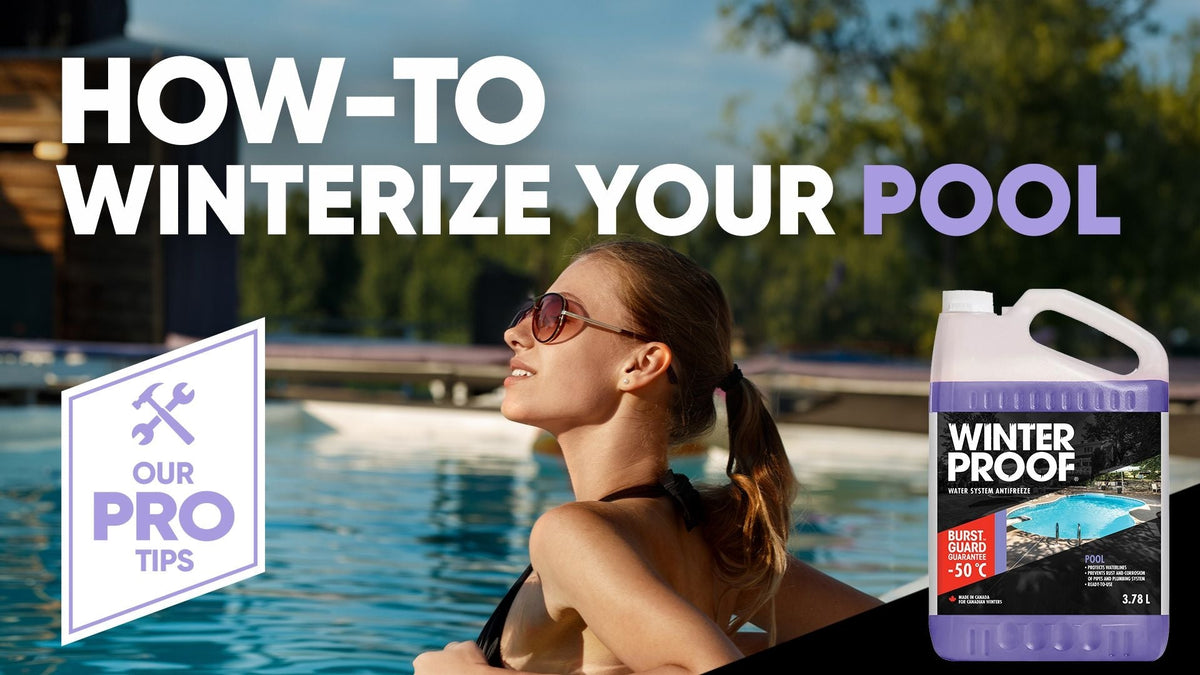Pool Water System Antifreeze with BurstGuard Guarantee -50°C, 3.78 L
