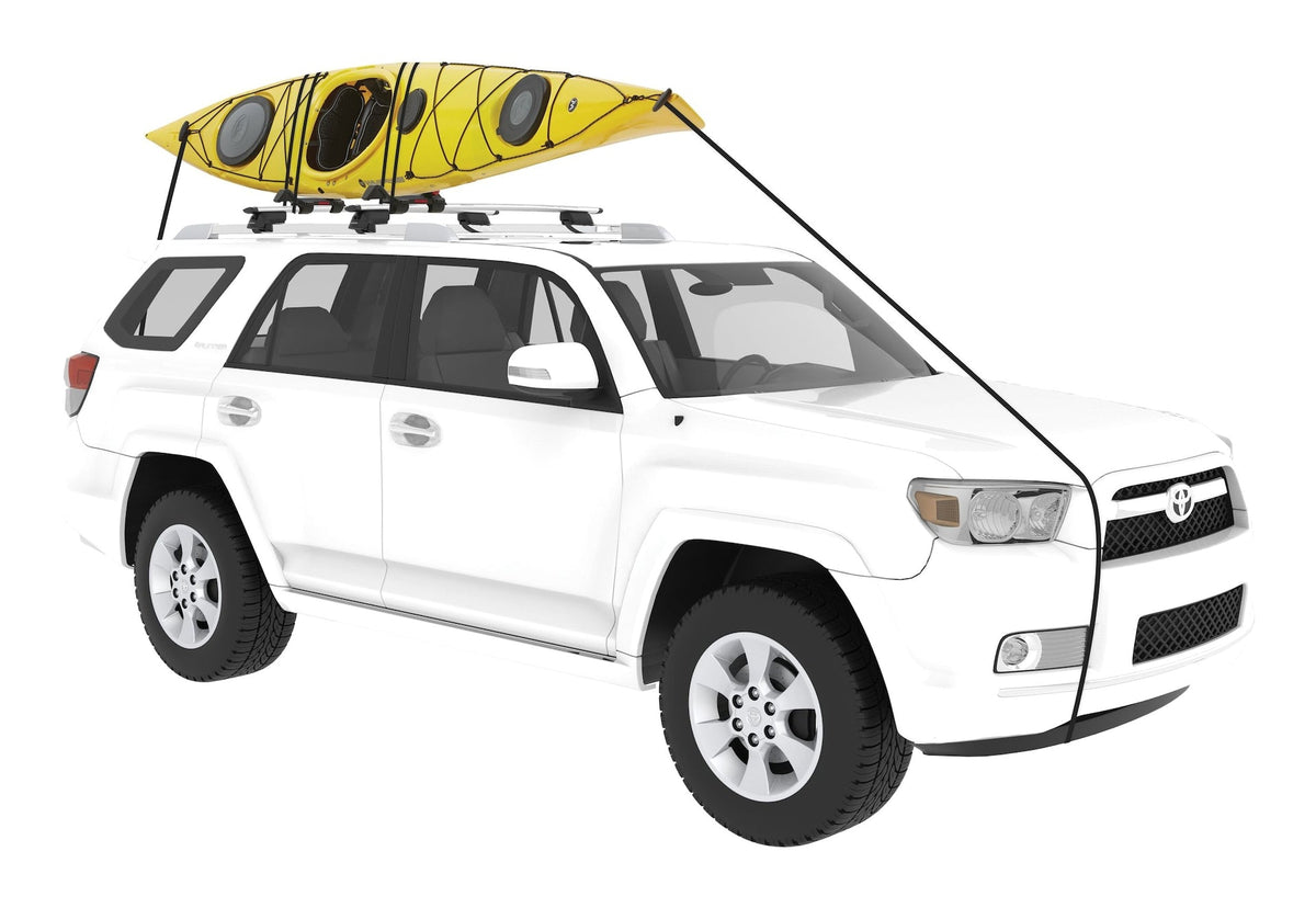 JayLow J-Cradle Roof Top Mount Kayak Rack with Tie-Downs, 2-pc