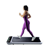 Cardio Flex Folding Treadmill Running Machine Dual Display Screen, 220 lbs. Capacity