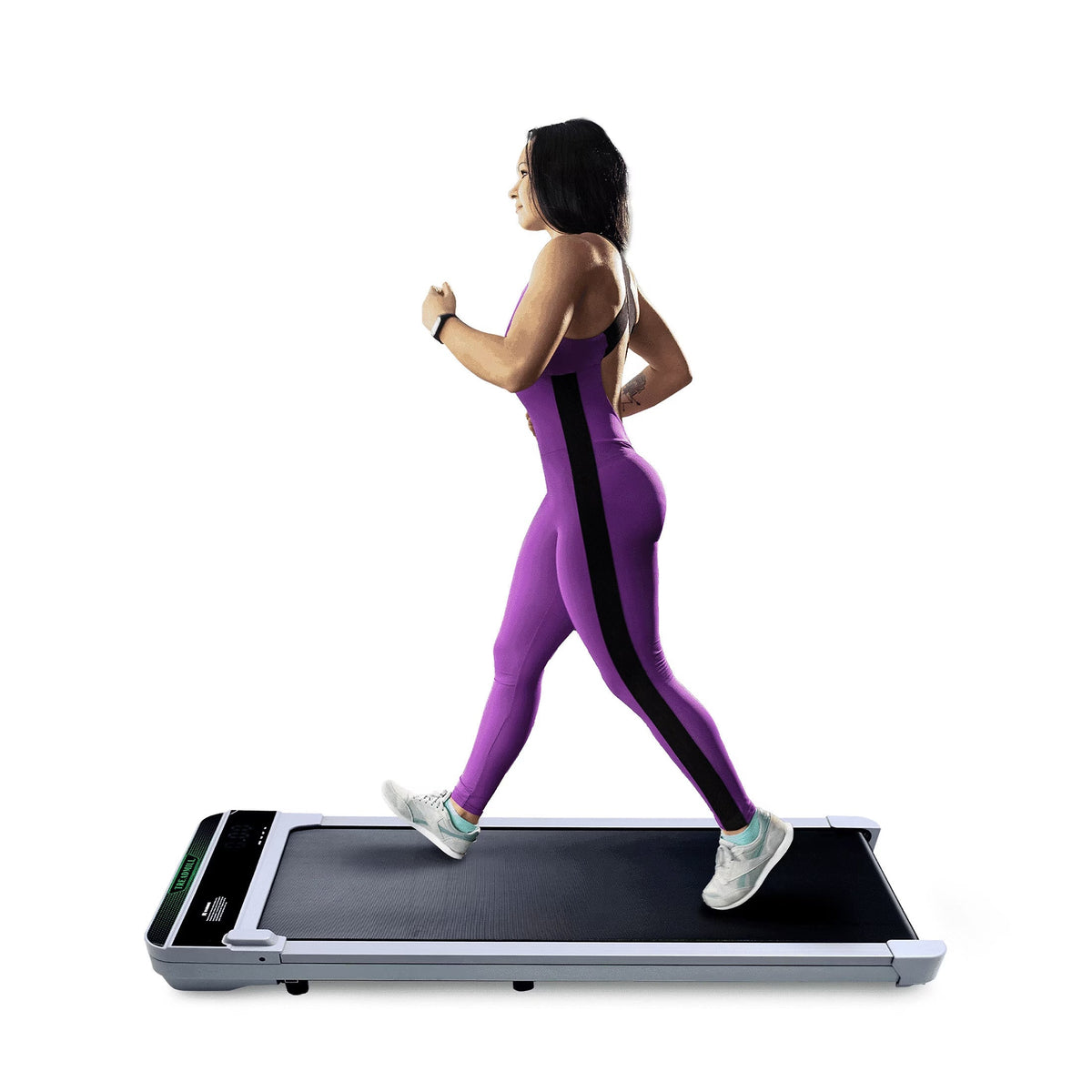 Cardio Flex Folding Treadmill Running Machine Dual Display Screen, 220 lbs. Capacity
