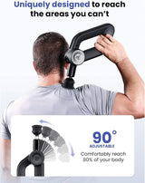 Professional massage gun - deep tissue impact massage, 16mm amplitude, suitable for professional muscle massager for athletes, can relieve pain, quiet electric back massager, as a gift for him