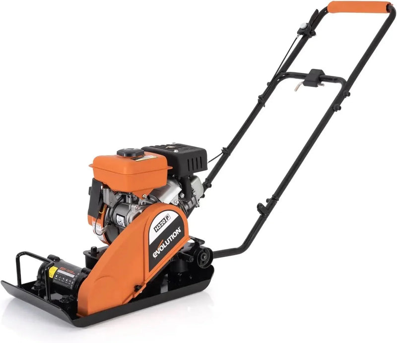 Electric Compactor Plate - Ideal For Levelling Pavement, Artificial Turf Ground Preparation, Patio, Blockwork, Sand, Soil & More U2398