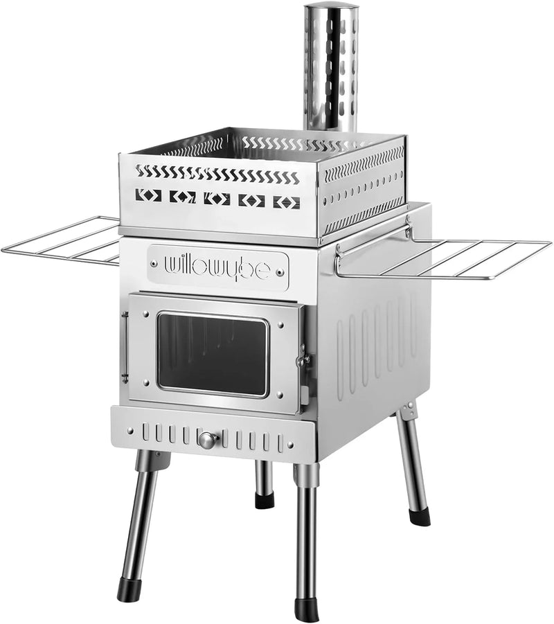 Outdoor sauna hot water tent stove, rocket-type heater, portable camping wood stove, cooking equipment for dry sauna, cooking tools suitable for husbands and friends K759