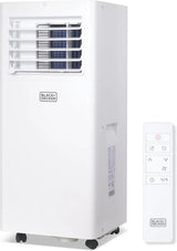 Portable Air Conditioner, 12,000 BTU (8,000 BTU SACC) for Rooms up to 550 Sq. Ft., Portable AC with Follow Me Remote Control and Window Kit, BPACT12WT, White