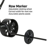 Garden Push seeder With 6 Seed Plates for Up to 20 Varieties Of Seeds