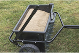 100-pound traction type seeder/seeder/sprayer, black version