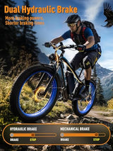 GAMVIRE V7 52V Electric Mountain Bike – Blue