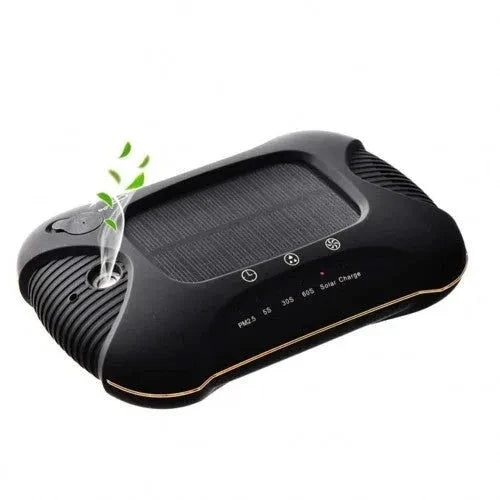 Air Purifier Aroma Diffuser Auto Mist Maker PM 2.5 Eliminator Car Air Purifier with Fresh Air Humidifier USB Air Purifier for Car with HEPA,White K5710