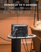 EcoFlow RIVER 2 Max Portable Power Station 512Wh Capacity.Solar Generator.1000W AC Output for Outdoor Camping.Home Backup.Emergency.RV.off-Grid