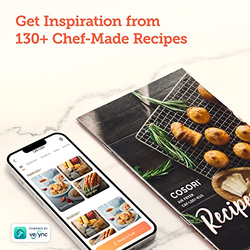 COSORI Air Fryer Pro, for Quick and Easy Meals, UP to 450--, Quiet Operation