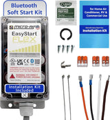 EasyStart FLEX 398 - Wireless Soft Start Kit for Home Air Conditioner, RV & Commercial Use, Works with Generators, Reduces Power Surge, Efficient Start-Up - Up to 6 Tons w/Installation Kit