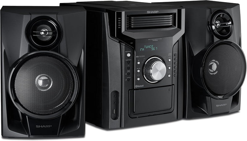 CD-BH950 240W 5-Disc Mini Shelf Speaker System with Cassette and Wireless L679