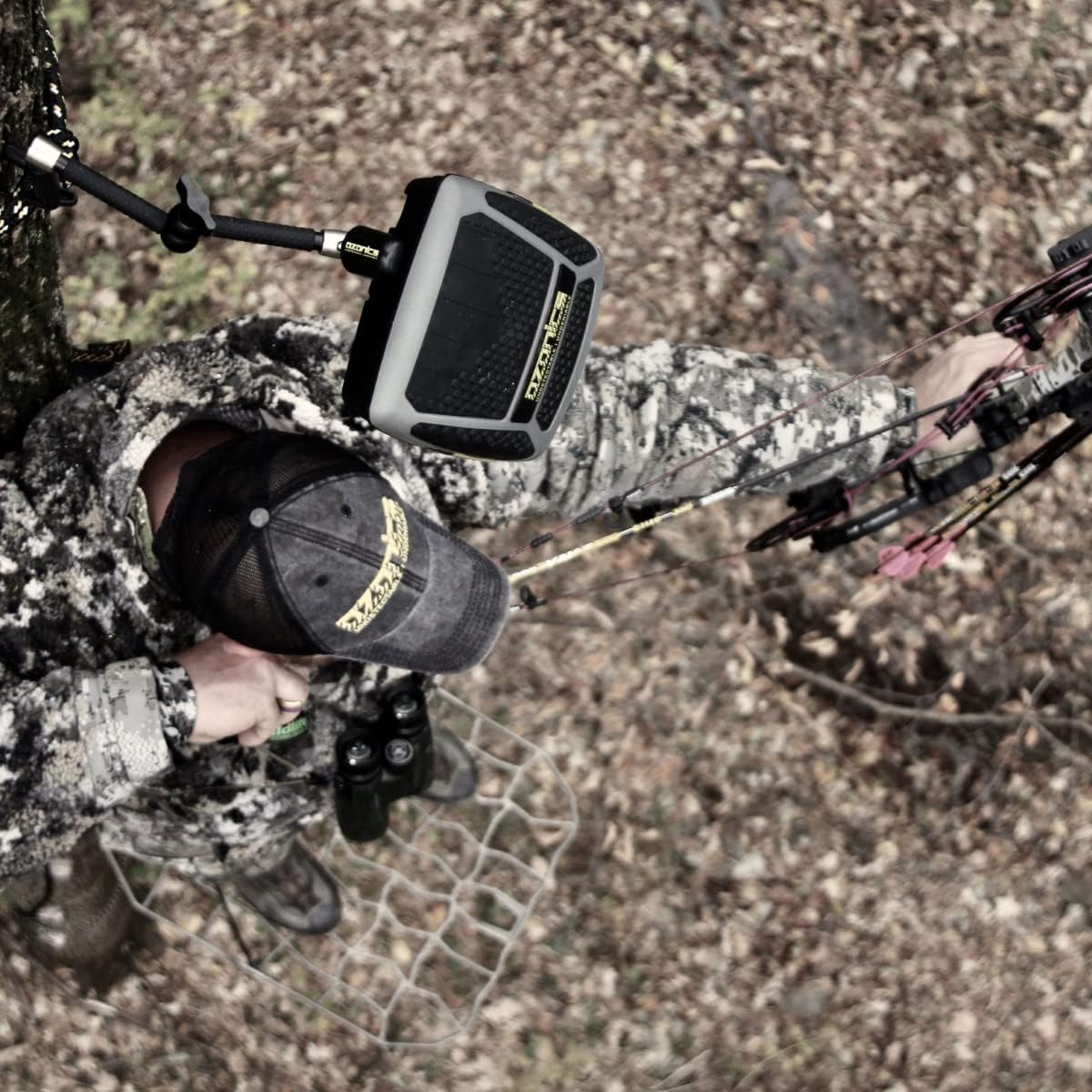 For the ozone generator for hunting, it has an enhanced output setting | An odor control device with 3 operation modes | An ozone odor elimination machine with a rechargeable battery and a tree-hanging device
