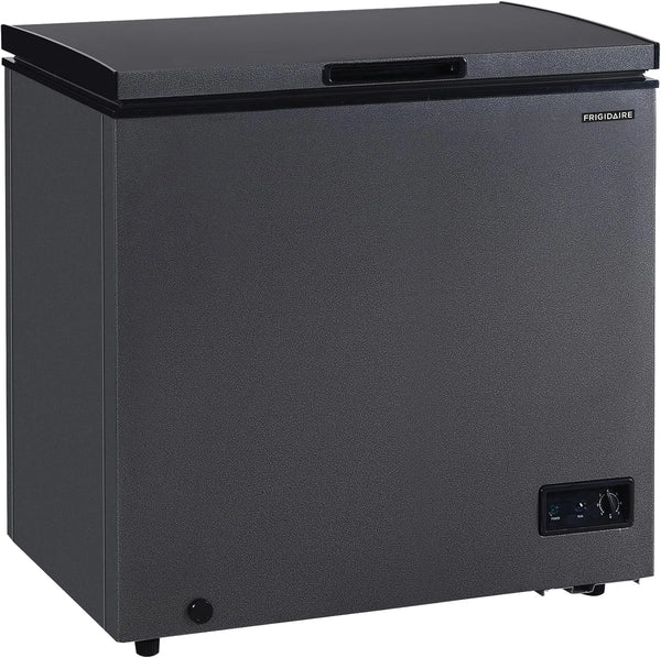 7 Cu. Ft. Chest Freezer, Granita Finish, Adjustable Thermostat, Easy Defrost, Removable Basket U7829