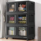 600 sets of stackable storage boxes with lids and doors, 6 sets of plastic coat closets and storage drawers with wheels, large foldable storage boxes, household and office cabinets