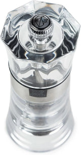 5.5-inch model, transparent salt and pepper grinding set