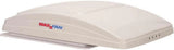 Deluxe Vent, Fan and Vent Cover All in One - Powerful 10-Speed Reversible Fan with Thermostat, Built-in Rain Cover, Remote Control, Intake & Exhaust Fan, Smoke (00-07500K)