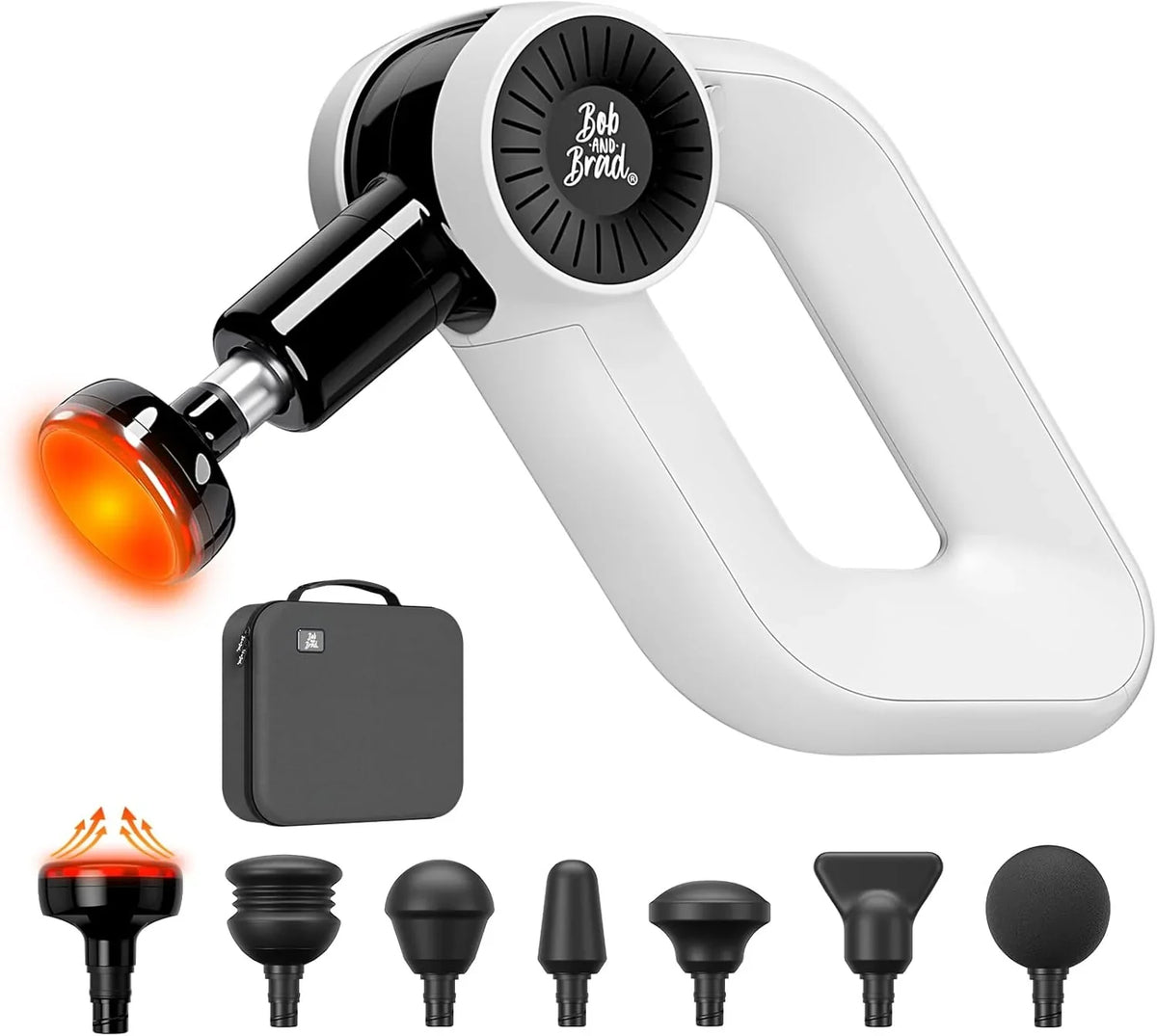 Professional massage gun - deep tissue impact massage, 16mm amplitude, suitable for professional muscle massager for athletes, can relieve pain, quiet electric back massager, as a gift for him