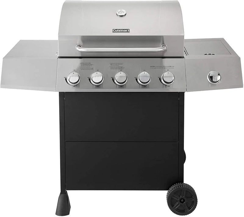 CGG-8500 Side Five Burner Gas Grill Q7520