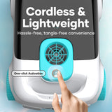 Scuba L1 Cordless Robotic Pool Cleaner, Tri-Motor, Advanced Filtration & Quick Drain, Ideal for Above-Ground Pools up to 1,100-sq.ft.