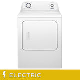 Amana 6.5 cu ft. White Electric Dryer with Automatic Dryness Control
