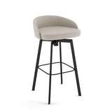 Cruz Welded Steel Counter Stool, 300-lb Capacity