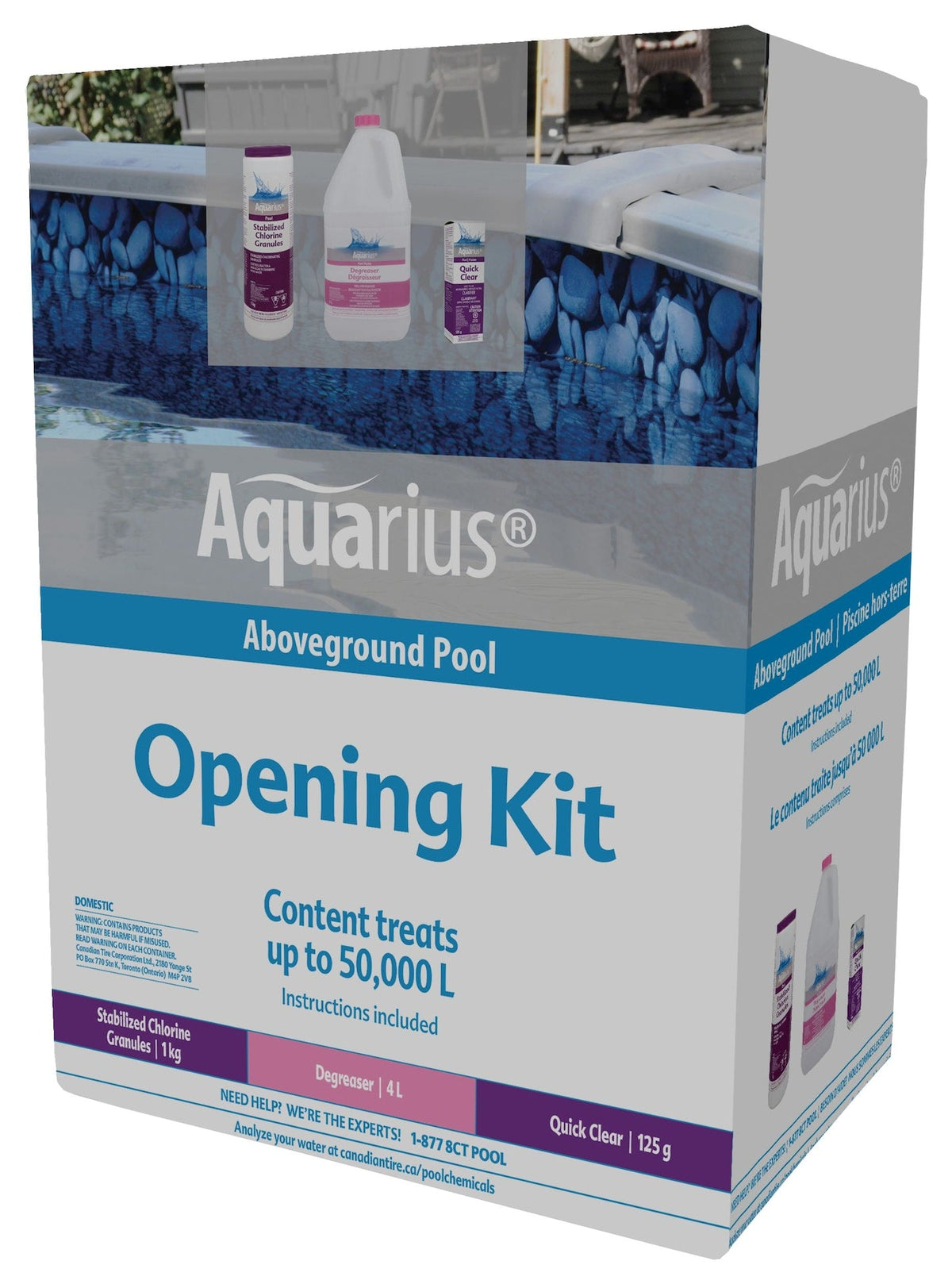 Aquarius Above Ground Pool Opening Kit