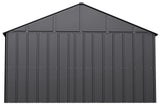Arrow Classic 12x17-ft Charcoal Corrosion-Resistant Metal Shed
