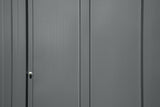 Arrow Classic 14x17-ft Charcoal Corrosion-Resistant Steel Shed