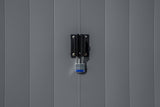 Arrow Classic 14x17-ft Charcoal Corrosion-Resistant Steel Shed