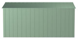 Arrow Classic Galvanized Steel Storage Shed, Sage Green, 10-ft x 14-ft