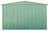 Arrow Classic Galvanized Steel Storage Shed, Sage Green, 10-ft x 14-ft