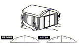 Arrow Roof Strengthening Kit for 6x5-ft and 8x6-ft Sheds