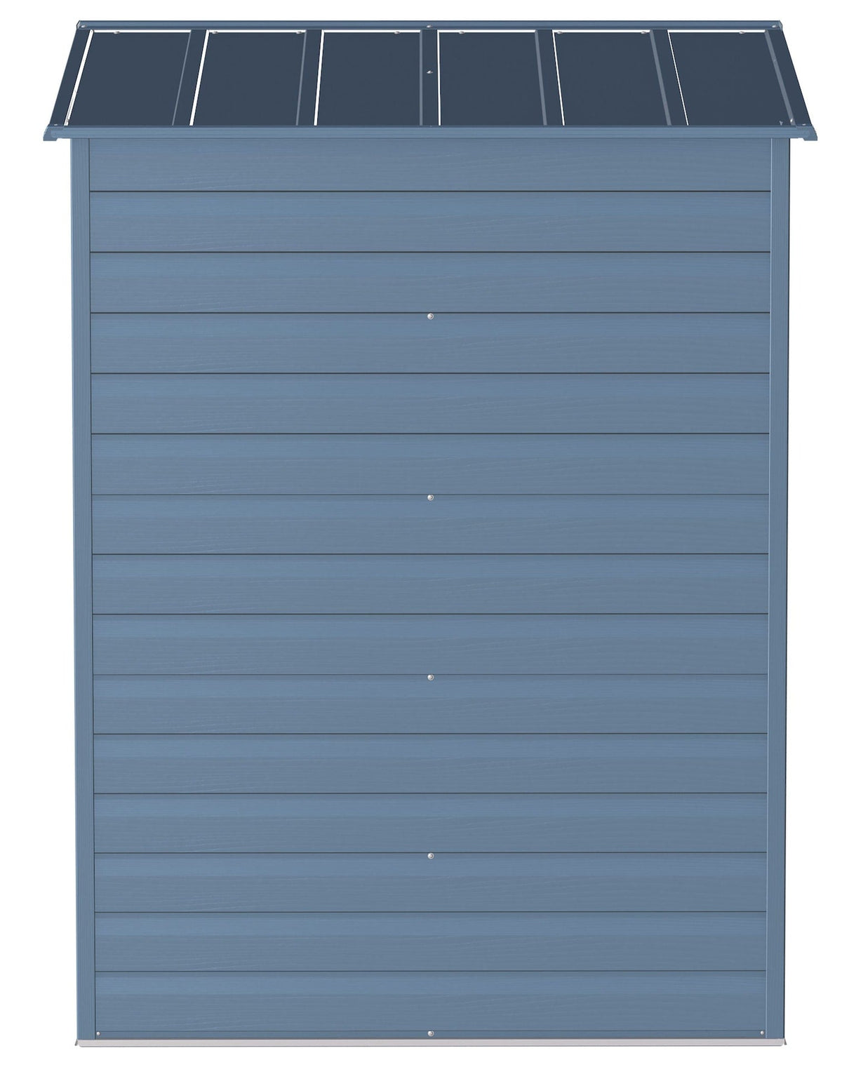 Arrow Select Galvanized Steel Storage Shed, Blue Grey, 6-ft x 5-ft