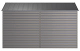 Arrow Select Galvanized Steel Storage Shed, Charcoal, 10-ft x 12-ft