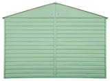 Arrow Select Galvanized Steel Storage Shed, Sage Green, 10-ft x 8-ft