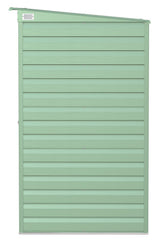 Arrow Select Galvanized Steel Storage Shed, Sage Green, 6-ft x 4-ft