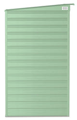 Arrow Select Galvanized Steel Storage Shed, Sage Green, 6-ft x 4-ft