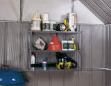 Arrow Telescoping 3-Tier Galvanized Steel Shelf Kit