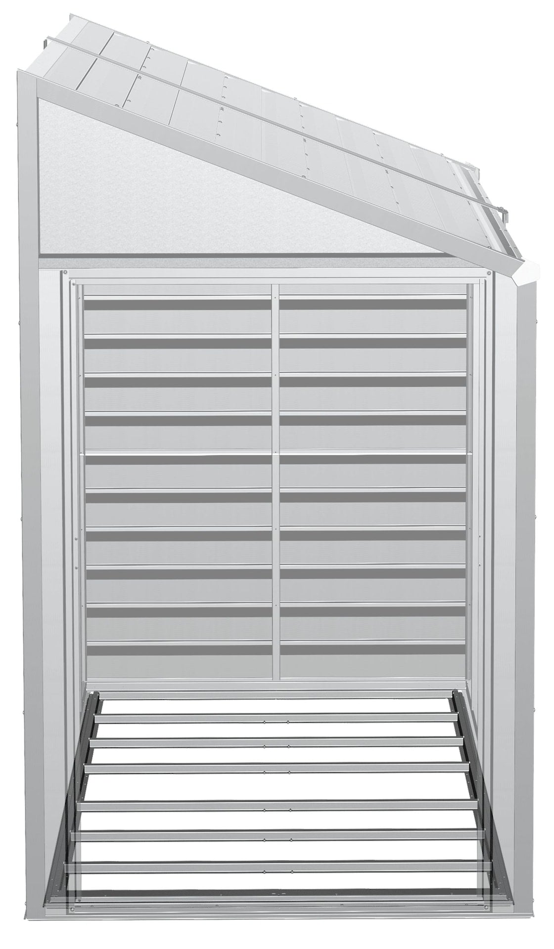 Arrow Yardsaver 4x7-ft Galvanized Steel Floor Frame