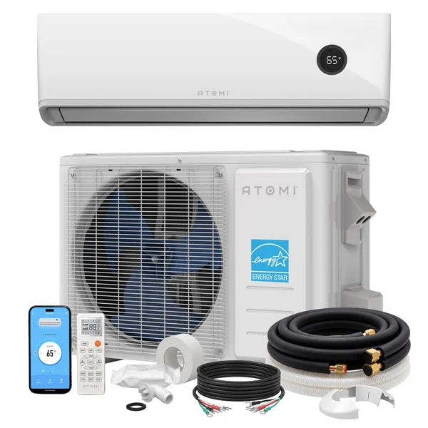 Atomi Tempestas Mini-Split Smart Air Conditioner + Heater A1252