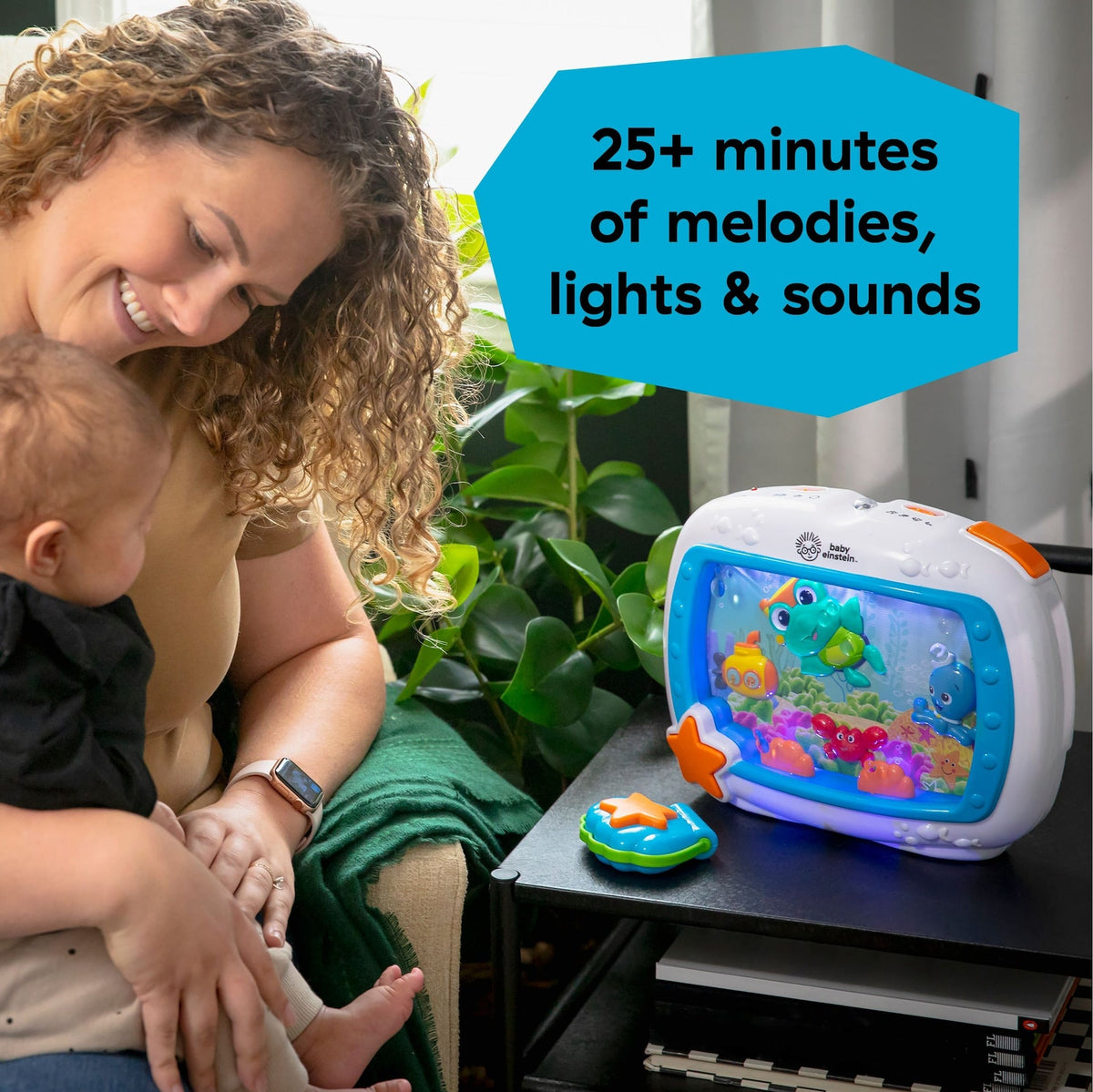 Sea Dreams Soother Musical Crib Toy and Sound Machine