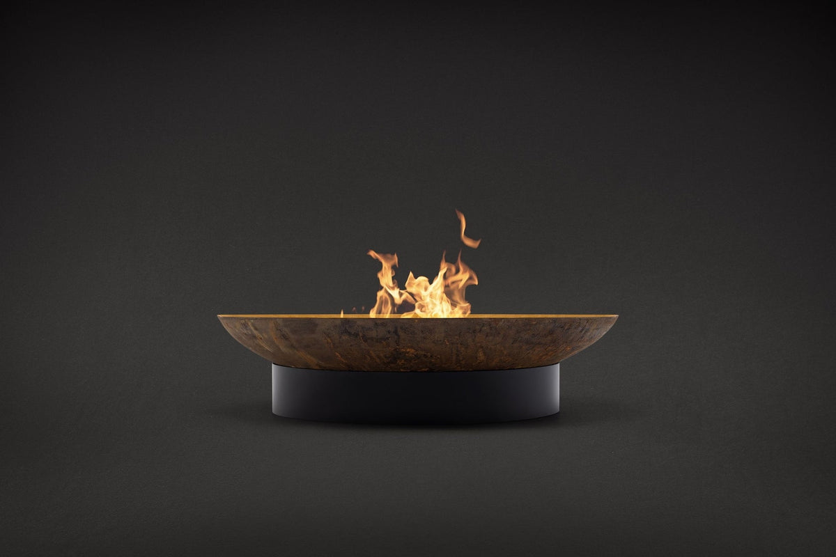 Kawartha 32" Fire Pit, Black/Corten