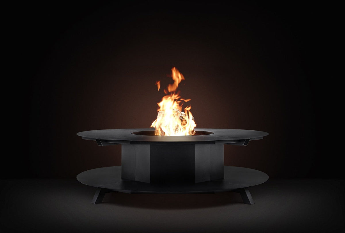 Simcoe Fire Pit, 47", Black