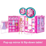 Dream Closet Toy Playset with Series 3.0 Fashion Doll and 25+ Accessories