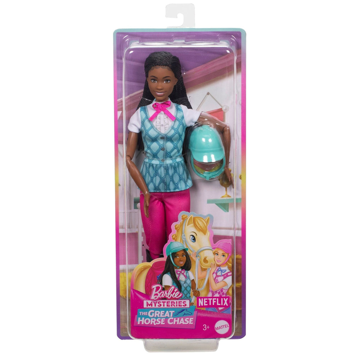 Mysteries: The Great Horse Chase Brooklyn Riding Doll with Accessories, Kids Ages 3+